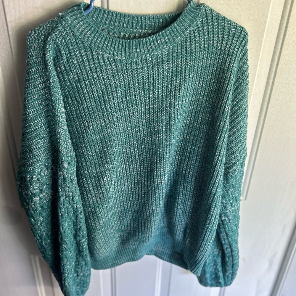 Women's Teal Sweater